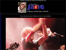 Tablet Screenshot of jane-music.com